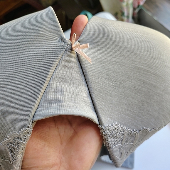 Cacique Bra Lace Set 2, Women's Bras Intimates Underwear Gray and Green, sz 44H. - Picture 8 of 17